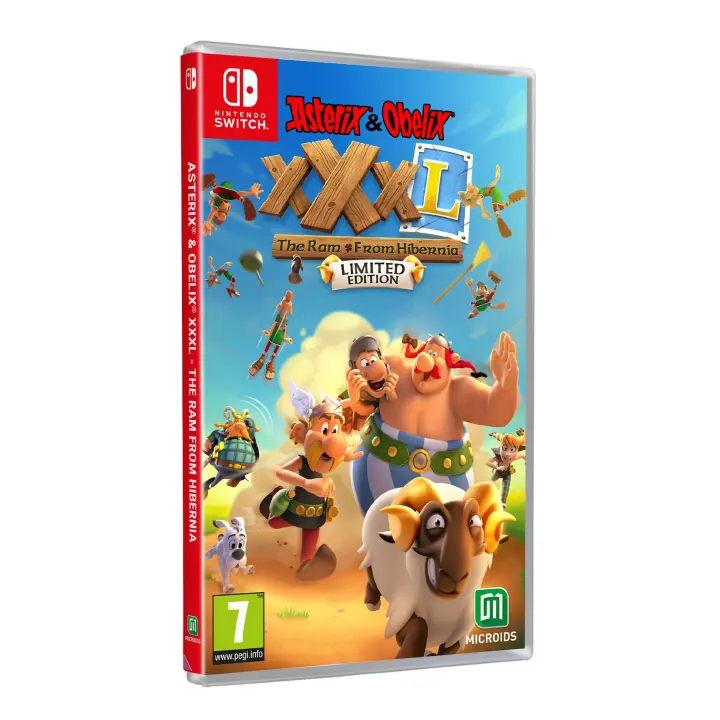 Asterix Y Obelix XXXL The Ram From Hibernia Day One Edition - Nintendo Switch - Nuevo precintado - PAL España - 1