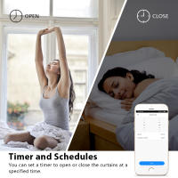 Cortinas Eléctricas Rollos Cortinas Conectadas Con Interruptor WiFi Tuya Controlado Por App Inteligente Compatible Con Alexa Google Home Siri - details 12