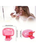 Estuche Portátil Para Cepillo De Dientes 4pcs/set Cubierta De Cabeza De Cepillo De Viaje Para Camping Y Senderismo LJX - details 11
