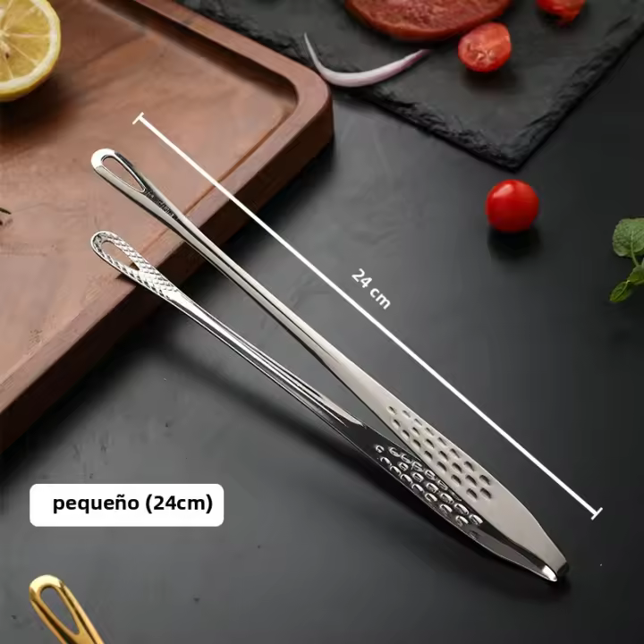 Pinzas De Barbacoa De Acero Inoxidable 304 Para Cocinar Herramientas De Cocina Accesorios De Cocina Tongs De Carne Eco-amigables - 1