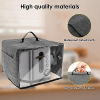 Cubierta De Polvo Para Nevera Con 4 Bolsillos Cubierta De Microondas Y Toaster Protectora Para Electrodomésticos Estilo Moderno Resistente Al Agua - details 2