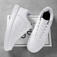 Zapatos De Correr Casuales Para Hombre En Cuero Blanco Transpirables Y Cómodos Talla 36-47 Moda Al Aire Libre Pareja Calzado - details 20