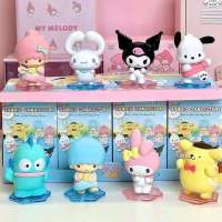 Caja Sorpresa Blind Con 8 Piezas De Miniso Y Sanrio Accesorios De Escritorio Kulomi Bolsa De Mano Pequeña Compañeros Regalo Para Enthusiasts - details 0