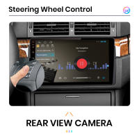 AWESAFE inalámbrico CarPlay Android Auto Radio para BMW E46 M3 318 320 325 330 335 1998 1999 2000 2001 2002 2003 2004 2005 2006  coche reproductor multimedia GPS 2 din autoradio volante controles RDS Bluetooth. - details 13