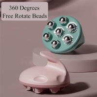 Masajeador De Rodillos Para Celulitis Bola De Masaje Profundo Para Espalda Cuello Pierna Hombro Con 7 Rodillos Metálicos De 360 Grados - details 8
