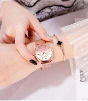 Reloj De Cuarzo Para Mujer Hannah Martin Diseño Original Con Mariposa 3D En Oro Rosa Cuerda De Acero Inoxidable Resistente Al Agua Y Al Choque - details 23