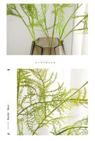 Fern Artificial De Gran Tamaño En Verde Para Decoración De Hogar Y Bodas Adorno De Mesa Japonés Zen Prop De Fotografía De Interior - details 8