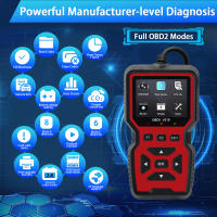 Herramienta De Diagnóstico OBD2 Para Coche Lector De Códigos De Falla Del Motor Prueba De Tensión De Batería V519 - details 4