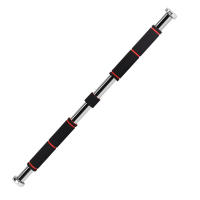 Barra dominadas ajustable, Barra dominadas marco de puerta, Barra de tracción Fitness, barra de dominada para entrenamiento de fuerza, Soporta 150Kg, Ancho ajustable de 80 cm a 130 cm， 60 cm a 100 cm - details 1
