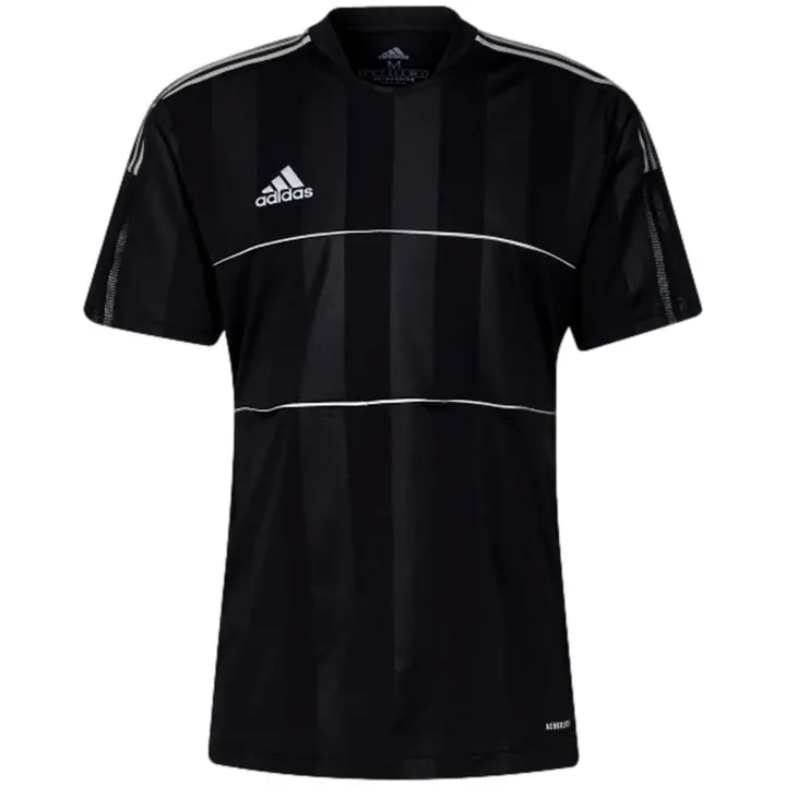 Camiseta de Manga Corta Adidas Tiro Reflective para hombre en color negro - 1