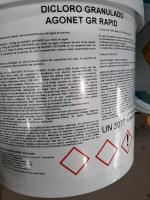 Dicloro granulado 5 Kg GR Rapid, con un Disponible del 55% en Cloro Útil. Cloro Rápido. Piscinas. JUANCODE - details 2