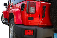 Cubierta De Protección Para Faro Trasero Izquierdo De Jeep Wrangler JK 2007-2017 Accesorios Exteriores ABS Negro Instalación Fácil - details 6