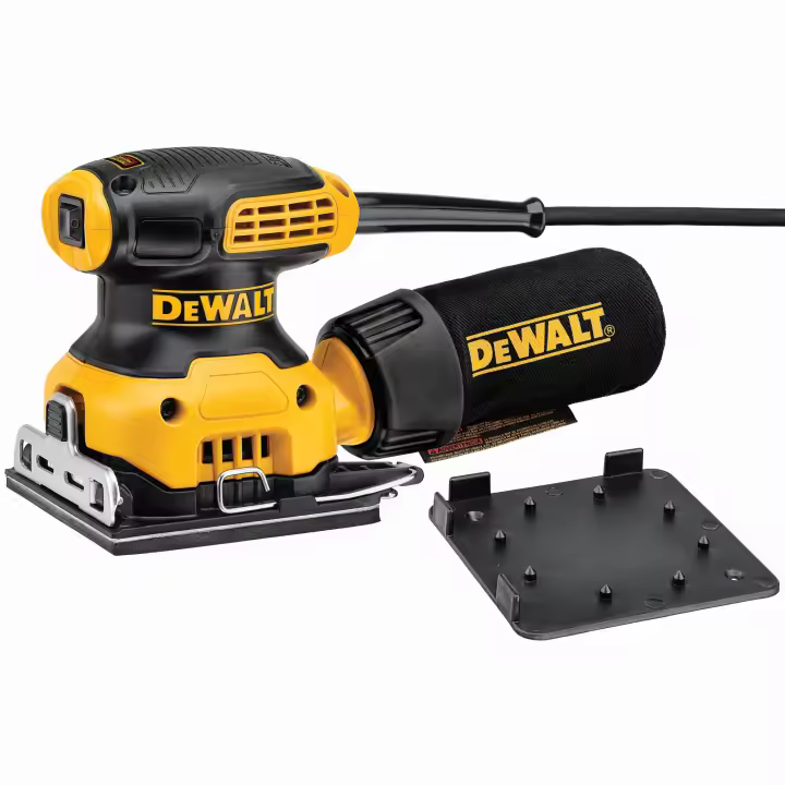 Dewalt DWE6411Z-IT - Lijadora Orbital 230W - 1/4 hoja con acoplamiento para persianas de madera - 1