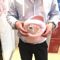 Mochila De Viaje Para Hamster Chinchilla Conejo De Indio Y Conejo De Peluche Caja De Transporte Respirable Suave Y Cálida Para Pequeños Animales - details 3