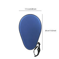 Racquets bolsa de almacenamiento con cremallera, bolsa de transporte para raqueta de Ping-Pong, gran regalo para jugadores de Ping-Pong - details 3
