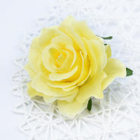 Rosa De Seda Alta Calidad 10CM Para Decoración De Casamiento Hogar Navidad Accesorios De Boda Flores Artificiales DIY Broche - details 21