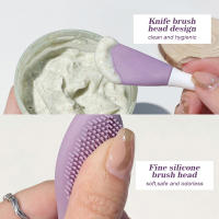 Cepillo De Limpieza Facial IMAGIC De Silicona 2 En 1 Exfoliador Y Mascara Herramientas De Limpieza Profunda Para Pores Y Quistes - details 4