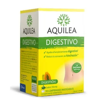 Aquilea Digestivo - Tratamiento Completo para Buenas Digestiones - 30 Comprimidos - 1