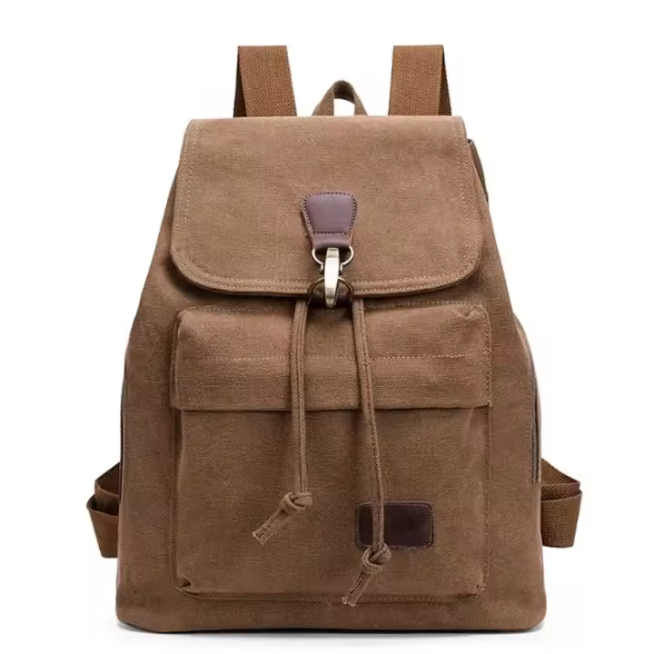 Prowalk-Bolso y mochila lienzo de lona, colores elegantes, unisex, resistente, impermeable, ideal para tu día a día, trabajo, universidad o actividades al aire libre - 1