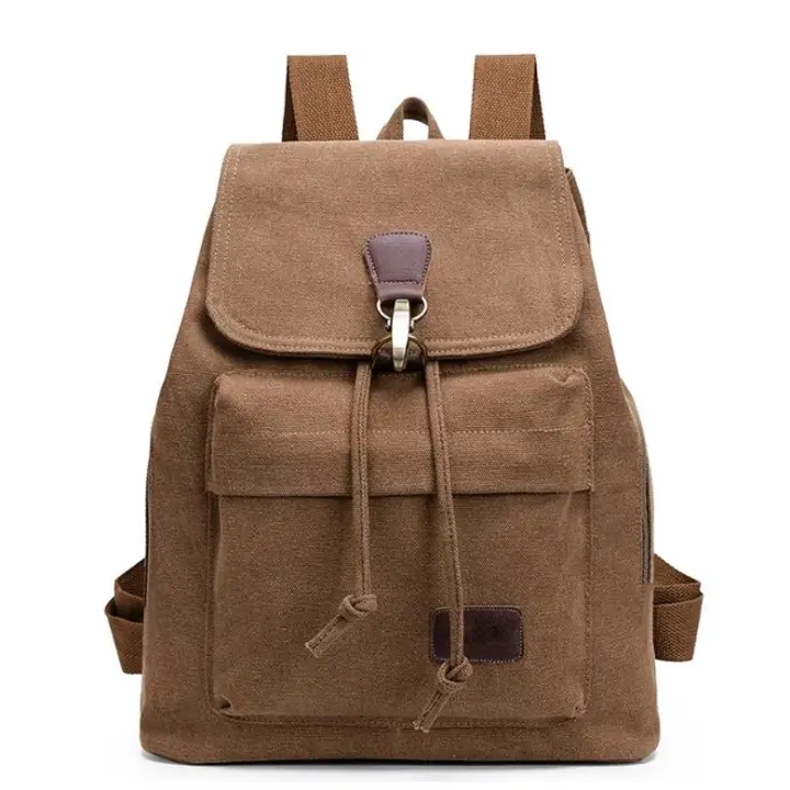 Prowalk-Bolso y mochila lienzo de lona, colores elegantes, unisex, resistente, impermeable, ideal para tu día a día, trabajo, universidad o actividades al aire libre - 1