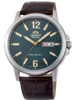 Reloj Automático Hombre Orient Commuter RA-AA0C06E verde correa cuero - details 1