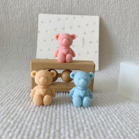 Molde De Velas De Silicona En Forma De Oso Mini Amor Para Artesanía Y Hacer Sabores a Mano Tamaño Approx. Como En La Imagen - details 8