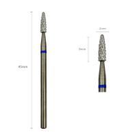 HYTOOS Broca De Carburo Para Uñas 3/32' Herramienta De Manicura Accesorios De Uñas Corte Limpio Con Broca De Tungsteno - details 1