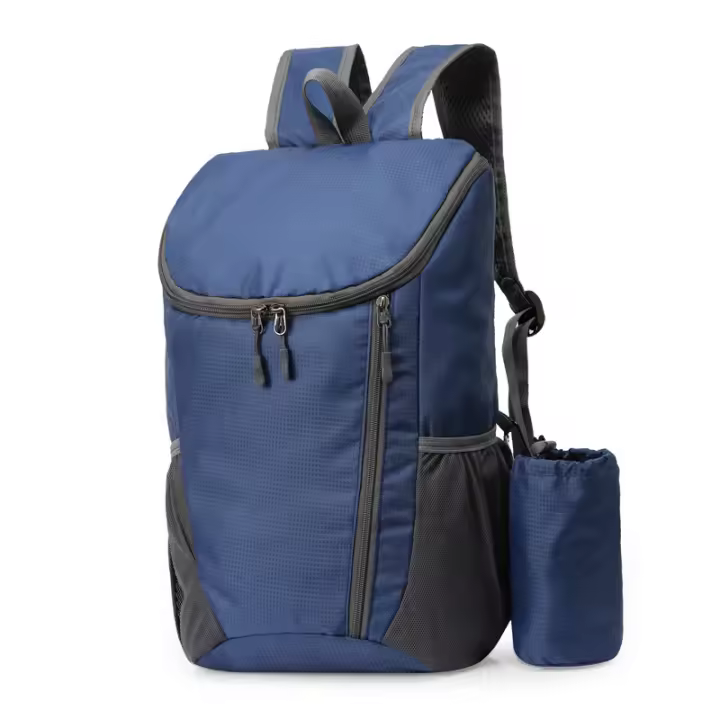 Mochila plegable de gran capacidad, bolsa portátil impermeable para exteriores, Mochila deportiva de viaje externa, nueva - 1