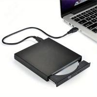 Unidad De Lectura Y Escritura DVD USB 2.0 Slim Para Laptop PC Y Desktop Protegible CD-RW Reproductor Óptico DVD-ROM - details 0