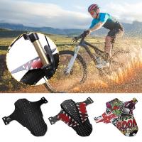 Defensas De Bicicleta Frontales Y Traseras Mudguard Accesorios De Ciclismo Guardia De Barro Portátil Con Patrón Impreso Fijación Sencilla Piezas De Bicicleta De Plástico PP5 Fibra De Carbono - details 8