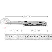 Cuchillo Multifuncional Plegable Para Camping Con Hoja De Acero Inoxidable Abrebotellas Rompeventanas Corte De Cadena Y Masas Herramienta Esencial Para Exteriores - details 7