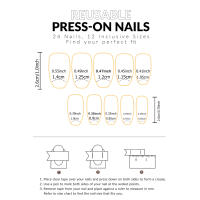 24PCS Uñas Postizas Presionadas Cortas Almendra Rosa Alto Saténtate Gradiente Uñas Glitceadas Veraniegas Hechas Mano Para Fiesta - details 39
