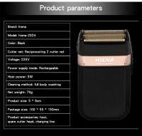 Afeitadora Eléctrica Hiena HI-301 Para Hombres Recargable Afeitadora De Barba Con Hojas Reciprocantes Para Afeitado Smooth Viaje Amigable - details 16