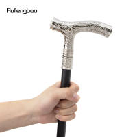 Bastón De Moda Con Relieve De Cabeza De Águila Blanca Y Flor Totem 93cm Punta De Goma Material De Eje De Acero Para Actividades Al Aire Libre - details 8