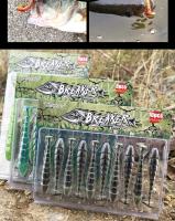 Arraigador De Pesca Spinpoler Breaker Soft Bait Lure Paddle Tail Stick Worm 7cm 9cm 11.5cm Insecto Salado Saltwater Swimbait Para Bass Pike Trout - details 14