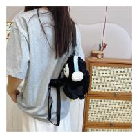 Mochila De Peluche Pingüino Kawaii Para Mujer Bolsa De Hombro Con Estilo Oveja Bolsa De Teléfono Móvil Y Monedas - details 27