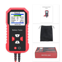 Testero De Batería De Coche 12V 40-3000 CCA Analizador De Baterías De Plomo-Acidez Con Pantalla LED Tester De Baterías MICRO-500 - details 0