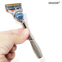 iRAZOR Man F5 Cuchilla De Fusión De 5 Capas Afeitadora Manual Con Mango Pesado Herramienta De Barbero Para Regalo Para Hombre Padre - details 4