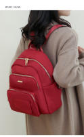 Mochila sencilla, mochila de gran capacidad para mujer, bolsos de alta gama, mochila para mujer - details 19