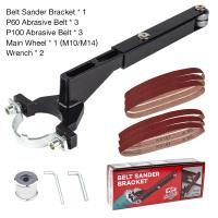 Soporte Para Lixiviador De Cinta Modificado Para Máquina De Pulir Y Moler Ángulo Para Madera/metal Modelo 100 115 125 - details 7