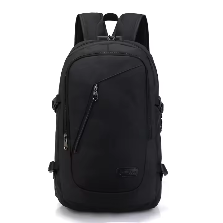 Mochila antirrobo para ordenador portátil para viajes de negocios con puerto de carga USB de bloqueo, mochila de trabajo impermeable para ordenador portátil de 15,6 pulgadas - 1