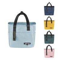 Bolsa De Almuerzo Bento Aislada Grande Con Capacidad Para Alimentos Y Contenedor Térmico Para Viajes Y Pícnics - details 9