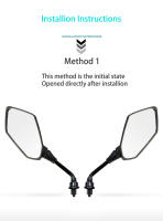Espejo Retrovisor Para Motocicleta Universal 10mm 8mm Accesorios De Motocross Para ATV Off-road Pit Bike Partes Moto - details 7