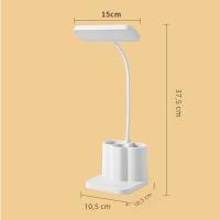 Lámpara De Escritorio LED USB Para Dormitorio Protección Ocular Luz Nocturna Para Estudio Y Lectura Luz De Noche Para Estudiantes De Colegio - details 15