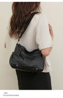 Bolso De Hombro De Lujo Para Mujer Con Varios Bolsillos PU Suave Bolso Cruzado Vintage Bolsa De Compras Con Solapa - details 10