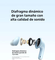 Redmi Buds 6 Lite, Anulación de ruido activa de 40 dB, Anulación de ruido con dos micrófonos, Audio AAC de alta calidad - details 6