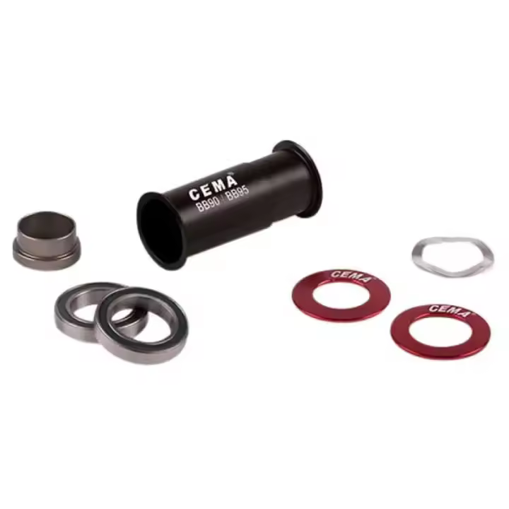 Cema Cazoletas Del Pedalier Bb90-bb95 Chrome Steel Shimano - 1