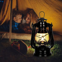 Lámpara De Aceite De Metal Vintage Para Camping Y Patio Con Mango Lanternas De Viento Para Hogar Y Camping - details 2