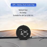 Velocímetro cabeza arriba pantalla GPS velocímetro multifunción alarma recordatorio coche velocímetro electrónico kilometraje medición velocímetro automático sensibilidad - details 2
