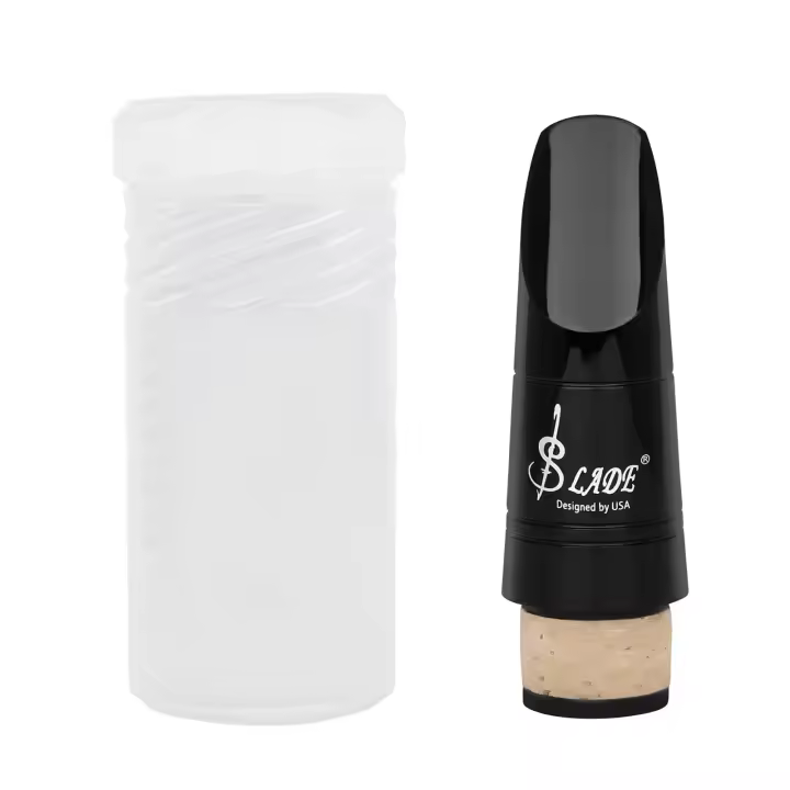 SLADE Pieces De Bocina De Clarinete De Alta Calidad Accesorios Para Clarinete Mordaza De Goma ABS Bakelite Negro Material De Madera Simple Y Fácil De Soplar Resistente Al Desgaste - 1